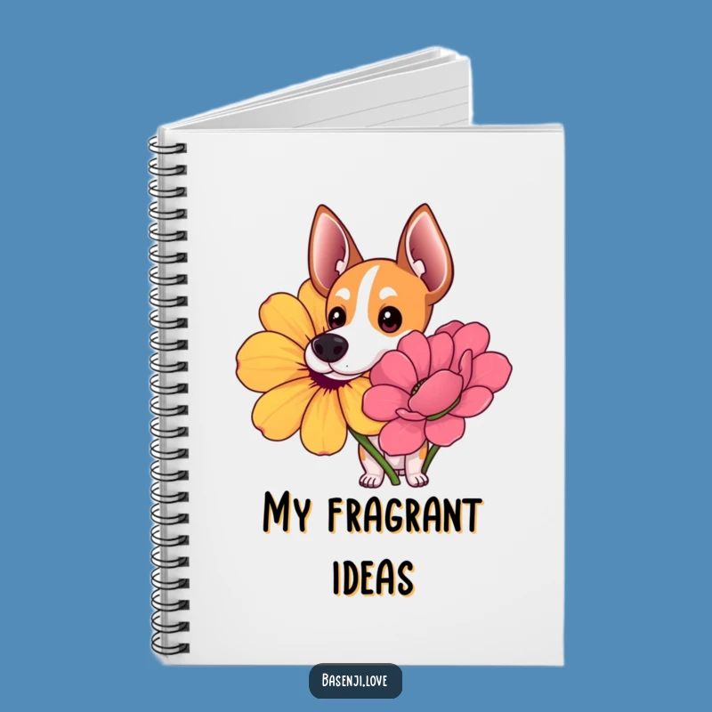 Funny Curious Basenji Notebook: Jot Down Ideas with Wonder!